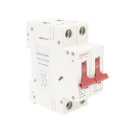 [FPV632PC20] Protección Térmica/ Interruptor 2P, 20 A,  Corriente Directa  800 Vcc para Aplicación Fotovoltaica Montaje Riel DIN | FPV632PC20