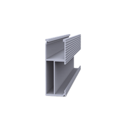 [EPLSR81400] Riel 8 para montaje de módulos fotovoltaicos de aluminio anodizado de 1400mm. | EPLSR81400