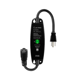 [PD15OUTBL] (Caseta Wireless) PlugIn Interruptor On/Off para uso en exterior intemperie IP66, inalámbrico. 15A /120V | PD15OUTBL