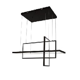[JLAR-10001] Lámpara de Techo LED / 100W / Luz Blanca 6500K, Neutra 4000K, Cálida 2700K / IP20 / Ángulo de Luz 120° / Aluminio y PC / Vida Útil 50,000h / Longitud de Cable Ajustable | JLAR-10001