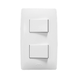 [JTL-B72-40] Apagador Escalera Doble de 127 V~60 Hz 10 A/ Color Blanco. | JTL-B72-40
