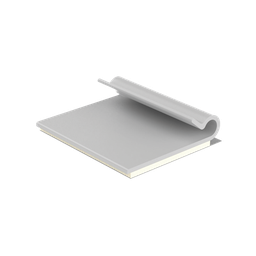 [AJC19-A-C] Clip Adhesivo Tipo J, Para Cables de Hasta 4.8 mm de Diámetro, Uso Interior, Color Gris, Paquete de 100pz | AJC19-A-C