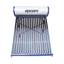 [STELPWH180] Bóiler Solar de 180L, Baja Presión con 18 Tubos de Vacío de Mayor Resistencia y Termotanque Inoxidable de Grado Alimenticio 180 L Resistentes a Granizo de Hasta 25 mm/ l, Incluye Anodo de Magnesio | STELPWH180