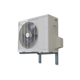 [BMP125TG] Base Mini split / Para Condensador o Unidad Externa / Galvanizada / Montaje de pared / Capacidad de 1 a 3 toneladas / EPCOM INDUSTRIAL | BMP125TG