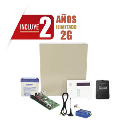 [VISTA48MINI2/60RF2Y] (2 Años datos ILIMITADO INCLUIDO)  Kit Vista48LA con comunicador MINI012G, Teclado, Gabinete, Bateria y Transformador | VISTA48MINI2/60RF2Y