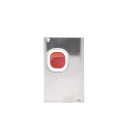 [269R] Botón de pánico con restablecimiento manual con cubierta metálica NA/NC | 269R