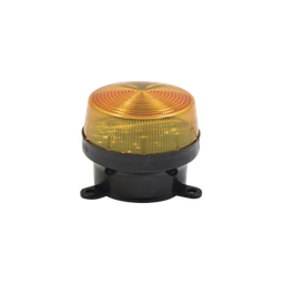 [SF-STRA] Mini estrobo color Amber con montaje de pestaña. | SF-STRA