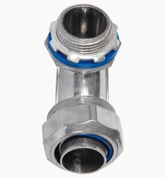 SSMELE Conector Curvo para tubo tipo Liquidtight 1/2"