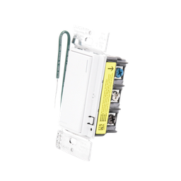 [RRST8ANSSW] (RadioRa3) Apagador On/Off sunnata color blanco snow, 8A de iluminación, 5.8A Motor | RRST8ANSSW