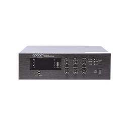 [SF-B240] Mini Amplificador de Audio Mezclador | 240W RMS | Sistema 70/100V | MP3 | Tuner | Bluetooth | Musica ambiental y Voceo | SF-B240