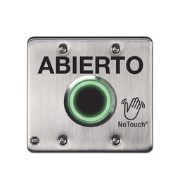 [NT-SS202-ES] Interruptor IR NoTouch® de Acero Inoxidable, Salida Doble, ABIERTO | NT-SS202-ES
