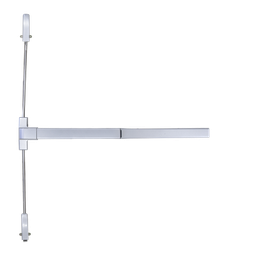 [4718] Barra para puertas de emergencia / Tipo TAMPA / 2 Puntos -Vertical / UL® | 4718