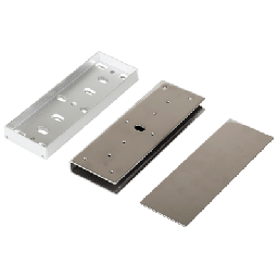 [E-941S1K2/UQ] Montaje Para Puerta de Vidrio Tipo "U" / Para Chapas Magnéticas de 1200 Lbs / Secolarm | E-941S1K2/UQ