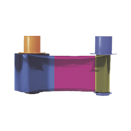 [084921] Ribbon Full Color YMCK 750 Imágenes para  HDP6600 | 084921