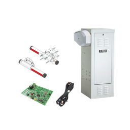 [1601-KTAL] Kit de Barrera Vehicular 1601 de Uso CONTINUO Con Mástil de Aluminio 4 Metros / Incluye Sensor de Masa y Loop. | 1601-KTAL