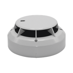 [SOE-24V] Detector Fotoeléctrico Convencional De Humo a 2 Hilos o 4  Hilos Usando Base (HSC-4R), Listado UL 268 7th edición (0200-11280) | SOE-24V