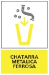 SSMART CARTEL CHATARRA METAL FERR MEDIANO