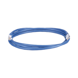 [UTP6AX15BU] Cable de Parcheo UTP, Cat6A, 24 AWG, CM, Color Azul, 4.57 Metros (15 Pies) | UTP6AX15BU