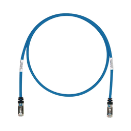 [STP6X5BU] Patch Cord Cat6A, Blindado S/FTP, CM/LS0H, 1.52 Metros (5 Pies), Color Azul | STP6X5BU