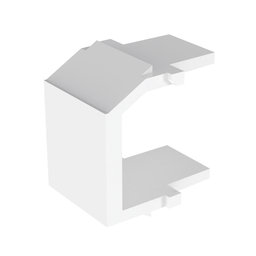 [NKBMWH-X] Módulo de Tapa Ciega (Inserto Ciego), Tipo Keystone, Color Blanco, 1 Pieza | NKBMWH-X