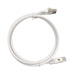 [LP-STP-6A-700WH] Patch Cord Cat6A 10G Blindado 7.0 Metros (22.96 Pies) Blanco | LP-STP-6A-700WH