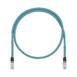 [ISTPH6X1.5MTL] Patch Cord Cat6A de Grado Industrial 600V, Blindado SF/UTP, Calibre 26 AWG, Color Aqua, 1.5 Metros (4.92 Pies) | ISTPH6X1.5MTL