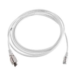 [T4A-S10M-B02L] Patch Cord TERA Cat6A 1/10G Ethernet, de 4 Pares y Conector Modular, LS0H, Color Marfil, 10 Metros (32.81 Pies) | T4A-S10M-B02L