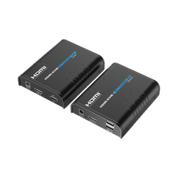 [TT373KVM4.0] Kit extensor KVM (HDMI y USB) hasta 120 metros | Resolución 1080P @ 60 Hz | Soporta STP y UTP CAT6 | Soporta Switch Gigabit para control KVM múltiple | Soporta hasta 253 receptores | Transmite el Video y Controla tu DVR vía USB | TT373KVM4.0