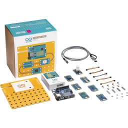 [AKX-00069] Kit Arduino Plug and Make / UNO R4 WiFi 48 MHz / 7 Modulino Nodes I2C Qwiic / Cloud IoT / Educación Maker / Solder-Free | AKX-00069