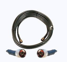 SSMELE Jumper Coaxial de 50 Ohm con Cable Wilson-400 Modelo: 952-350