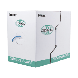 [PUL6004BU-ME] Bobina de Cable UTP 305 Metros (1000 Pies) de Cobre, TX6000™ PanNet, Reelex, Azul, Categoría 6 Mejorado (23 AWG), LSZH (Bajo Humo, Cero Halógenos), de 4 Pares | PUL6004BU-ME