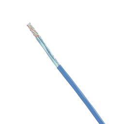 [PFR6X04BU-CG] Bobina de Cable Blindado F/UTP de 4 Pares, Cat6A, Soporte de Aplicaciones 10GBase-T, CMR (Riser), Color Azul, 305 Metros (1000 Pies) | PFR6X04BU-CG