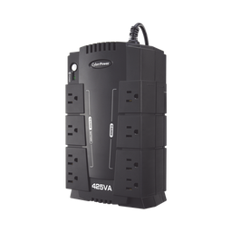 [CP425SLG] UPS de 425 VA/255 W, Topología Standby, Entrada 120 Vca NEMA 5-15P, Tipo Gabinete Compacto, Con 8 Tomas NEMA 5-15R | CP425SLG