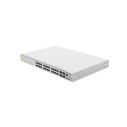 [AT-GS970M/28PS-10] Switch PoE+ Administrable CentreCOM GS970M, Capa 3 de 24 Puertos 10/100/1000 Mbps + 4 SFP Gigabit, 370 W | AT-GS970M/28PS-10