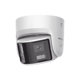 [DS-2CD2347G2P-LSU/SL(C)] [FlexVu] [PROTECCIÓN ACTIVA] Turret IP Panorámica 4 Megapíxel / 2 Lentes 2.8 mm (180°) / Imagen a Color 24/7 (ColorVu) / PoE / WDR 130° / IP67 / ACUSENSE / Luz Estroboscópica y Alarma Audible / 30 mts Luz Blanca / Mic | DS-2CD2347G2P-LSU/SL(C)