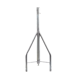 [SCZ-45] Tramo de Remate / Copete, tubo industrial 1 1/4" con tubo central 2 3/8", galvanizado por electrólisis. | SCZ-45