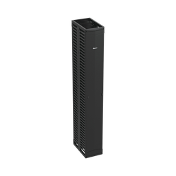 [PR2VD12] Organizador Vertical PatchRunner™, Doble (Frontal y Posterior), Para Rack Abierto de 45 Unidades, 12in de Ancho, Color Negro | PR2VD12