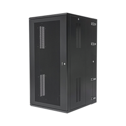 [PZWMC2630P] Gabinete PanZone de Montaje en Pared, de 19in, Puerta Ventilada, 26 UR, 762mm de Profundidad, Color Negro | PZWMC2630P