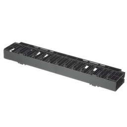 [NCMHF1] Organizador de Cables Horizontal NetManager, Sencillo (Solo Frontal), Para Rack de 19in, 1UR | NCMHF1