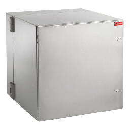 [PTHS242424X] Gabinete Industrial ProTek de Puerta Sólida, Protección NEMA Tipo 4/4X/12, Abatible, Fabricado en Acero Inoxidable SS304, 12 UR, Color Gris Claro | PTHS242424X