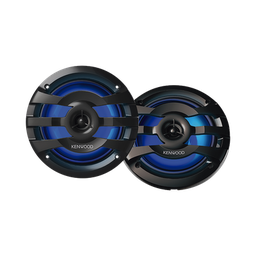 [KFC1673MRBL] Par de altavoces fabricados en grado marinos en rejilla color negro de 6.5" con iluminación led,  potencia máxima de 260 W | KFC1673MRBL
