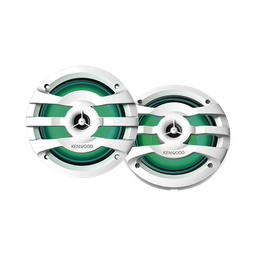 [KFC-1673MRWL] Par de altavoces fabricados en grado marinos en rejilla color blanco de 6.5" con iluminación led,  potencia máxima de 260 W | KFC-1673MRWL