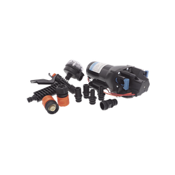 [Q401J-118N-3A] Bomba de lavado de alta presión y alto caudal HotShot HD 4 de 12 Vcd, 15LPM / 4GPM / 60 PSI | Q401J-118N-3A