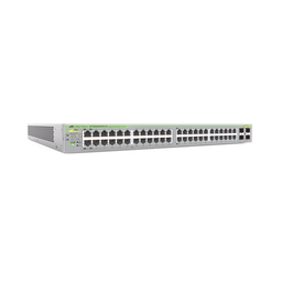 [AT-GS950/52PS-V2-10] Gigabit webSmart switch, 48 Puertos Totales, 24c/PoE+ 10/100/1000T, 4 Puertos SFP | AT-GS950/52PS-V2-10