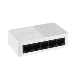 [DS-3E0105D-O] Switch No Administrable de 5 Puertos para Escritorio / Fast Ethernet  10 / 100 Mbps / Diseño Compacto y Estetico | DS-3E0105D-O
