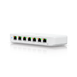 [USW-ULTRA-60W] USW Ultra 60W Switch de 8 Puertos GbE (7 Puertos PoE+ y 1 Puerto Entrada PoE++) con Opciones de Montaje Versátiles | USW-ULTRA-60W