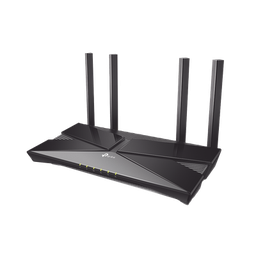 [ARCHERAX23] Router WiFi 6 doble banda AX 1800 Mbps /  MU-MIMO y OFDMA / 1 Puerto WAN 10/100/1000 Mbps / 4 Puertos LAN 10/100/1000 Mbps / 4 Potentes Antenas / Compatible con EasyMESH | ARCHERAX23