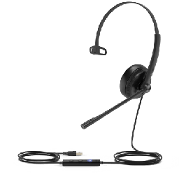 [UH34-MONO-TEAMS] Diadema Alámbrica UH34 Mono de Yealink Certificada con Microsoft Teams con Almohadillas de Cuero | UH34-MONO-TEAMS