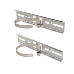 [PST-MOUNT-POLE-V3] Montaje de Metal Galvanizado para Poste Universal para Gabinetes de Ancho Hasta 30 cm. | PST-MOUNT-POLE-V3