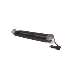 [ED5051VDL2RWBW] Luz de Visera, 12-24 Vcc con enchufe vehicular, doble cabezal, dual color, rojo/blanco/azul/claro | ED5051VDL2RWBW